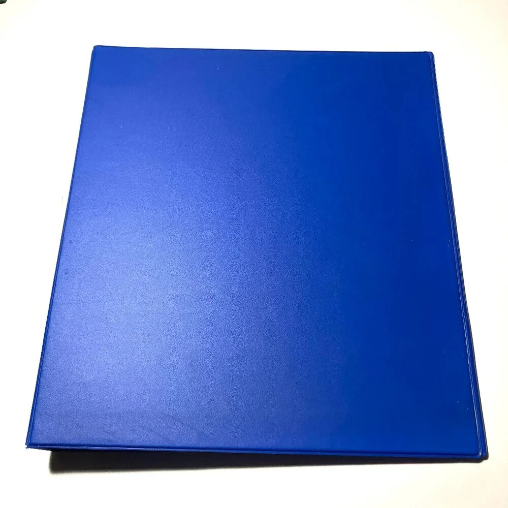 3 Avery Dennison 3-Ring Binders with filler paper AND ACCO 3-Hole Puncher